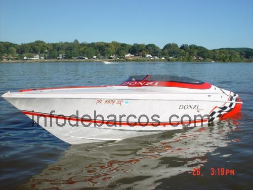 Donzi 26 ZX ficha tecnica 